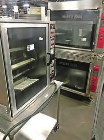 EQUIPMENT: (4) NICE COMBI STEAMER OVENS: VULCAN ABC Series Only 3-Years Old!