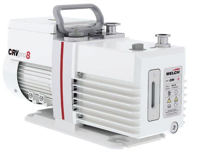 Discover the evolution of two-stage rotary vane vacuum pumps. Built to last. Born to perform. And designed to simplify your work. Meet the robust vacuum pump series CRVpro.