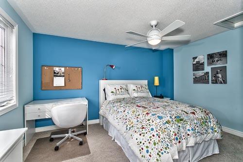 Fourth Bedroom (15 5 by 13 5 ) - vinyl flooring -