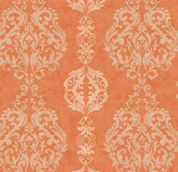 DAMASK STRIPE The classicism of a damask stripe is presented in eleven striking color combinations that awaken the pattern and make it sing.