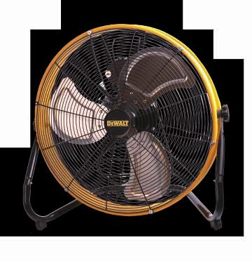 multi-purpose tilt fan equipt with 2 speeds and made of industrial grade aluminum.