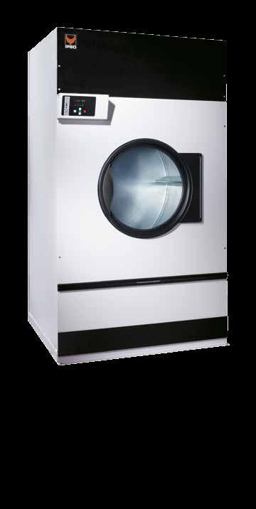 Industrial tumble dryers DR170 - DR200 Features Large cylinder - allows free air movement - short drying cycles Large door opening for easy loading and unloading - extra strong hinge and reversible