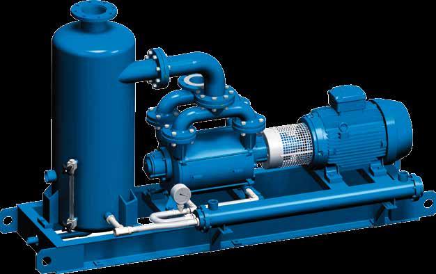 K R V S Vacuum units The KRVS are units developed for the vacuum generation in the most varied sectors, such as the chemical, petrol-chemical, pharmaceutical, textiles sectors..and many more.