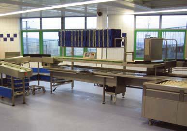 Searching outside the borders of Germany Before setting up a plan for the new location, Taunus Menü Service researched the requirements of a modern production kitchen.