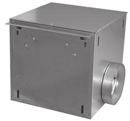 MODELS FF & FFC CEILING AND INLINE/CABINET VENTILATORS Model FF MODEL FF FEATURES Exhaust air up to 1500 CFM Forward curve centrifuga