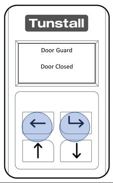 Monitoring Deactivated In Door Guard Mode it is possible to stop the Universal Sensor from sending alarms to the Tunstall Home Unit by deactivating it for a pre-determined period.