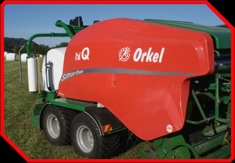 Orkel hiq smartbaler - Increased bale density lower cost higher