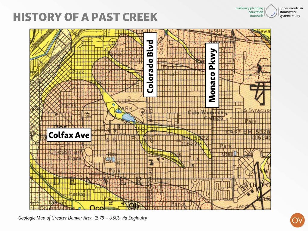 HISTORY OF A PAST CREEK resiliency pldnn~ng 10 I upper montdair education J sto rmwatcr ~ ; (}(~ ~.;_:::."" ~. ~,,,,, 11. I tnt 1 '\V. rt~ ""...IT 1.... f' - ' ".