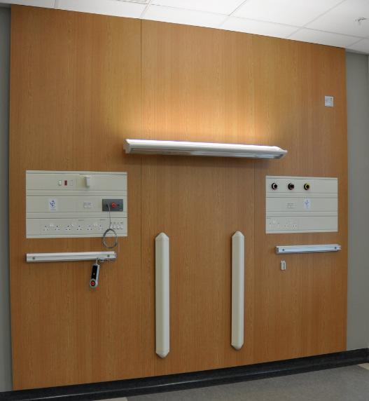 Facia Panels Facia panels are manufactured from 18mm thick fire retardant mdf which can be finished in a variety of laminate veneers or real wood veneer.