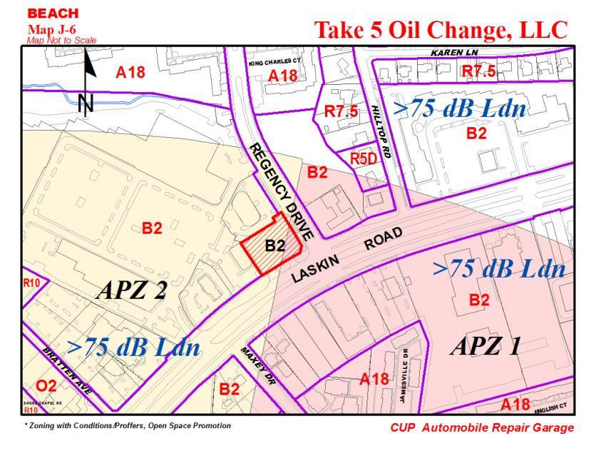 4 February 11, 2015 Public Hearing APPLICANT: TAKE 5 OIL CHANGE, LLC PROPERTY OWNER: 1928 LASKIN RD, LLC (C/O TERRY VEITH) STAFF PLANNER: Graham Owen REQUEST: Conditional Use Permit (Automobile