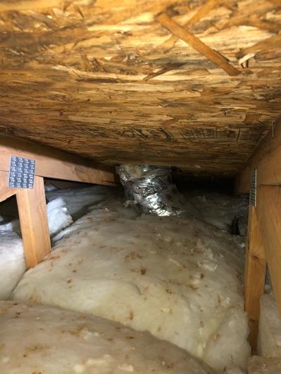 Depth: Insulation averages about 14-16 inches in depth, estimated R