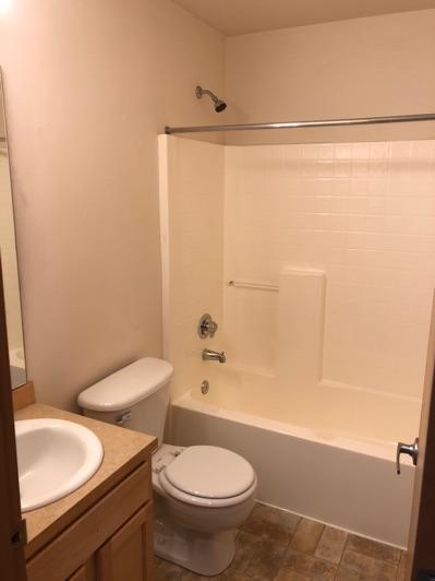 1. Location Materials: Upstairs Hall Bathroom1 2. Room Ceiling and walls are in good condition overall. Accessible outlets operate. Light fixture operates.