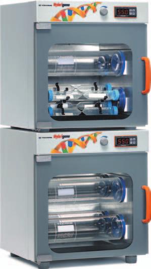 The capacity to run up to five membranes in each tube, without any increase in background, means that a large number of hybridisations can be performed simultaneously.