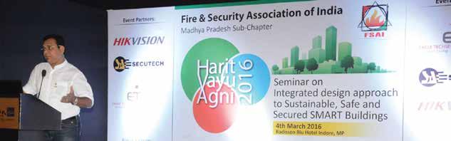 FSAI Madhya Pradesh CHAPTER Harit-Vayu-Agni Seminar K. P. Dominic talking about FSAI A seminar on Harit Vayu Agni was held at Hotel Radisson Blu, Indore on 4th March, 2016.