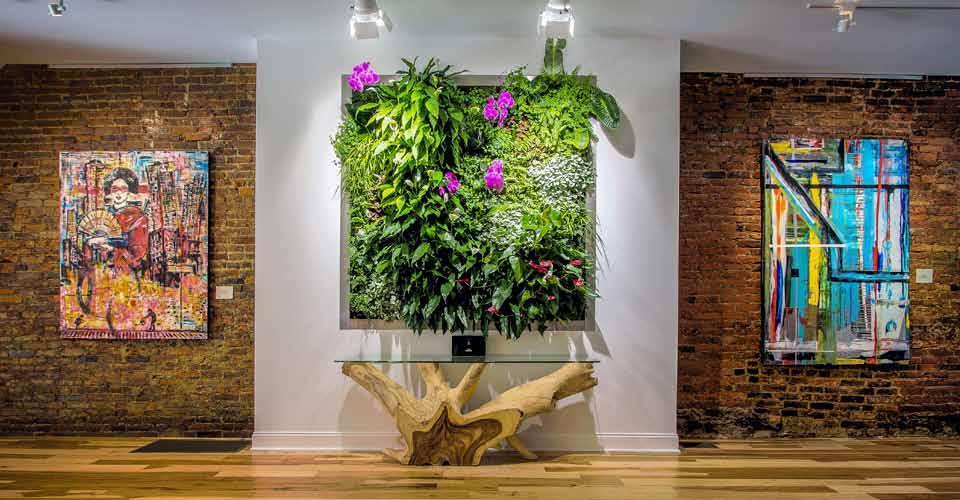HOSPITALITY The Greenwalls Living Wall System transforms resorts and spas by offering guests the opportunity to connect with nature while creating a relaxing environment that helps alleviate stress