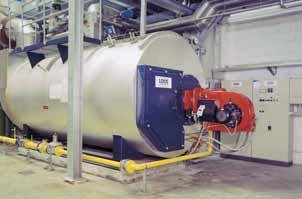 UL-S UNIVERSAL High-pressure steam boiler for saturated steam generation UL-SX UNIVERSAL High-pressure steam boiler with superheater module for superheated steam generation The LOOS three-pass patent