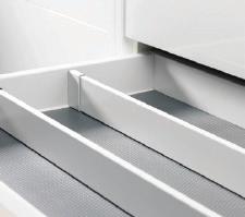 > > Material: Plastic > > Area of application: Concealed locking device to prevent access to drawers by children.
