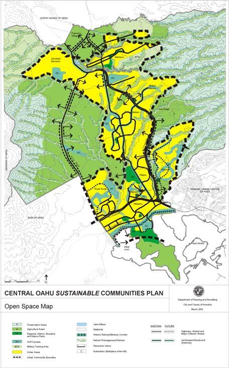 The Vision for Central Oahu to 2025: Long term Protection