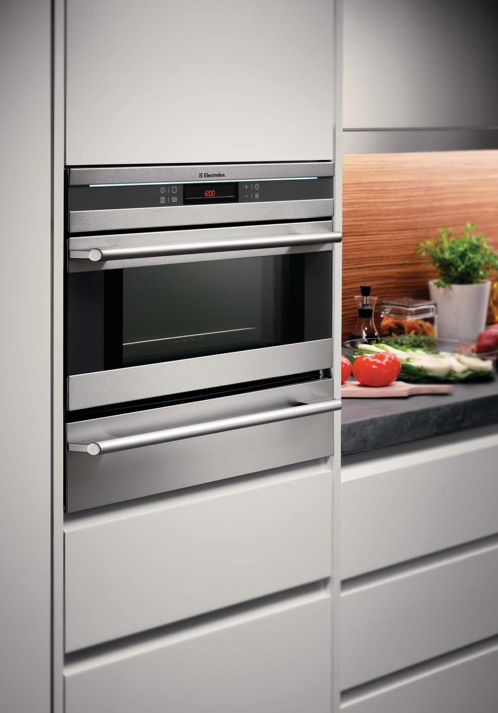 26 electrolux cooking electrolux cooking 27 Personalise your kitchen to suit your taste with our stunning range of compact appliances.