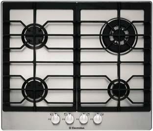 ignition - for ease of use and convenience Hob features: 75cm flat design gas hob - easy to use and maintain Front controls - great for left or right handed cooks 5 gas burners including powerful 4kW