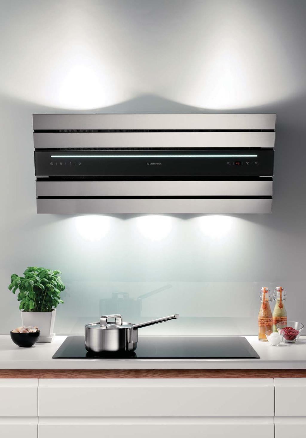 42 electrolux cooking electrolux cooking 43 A breath of fresh air! With more of us living, eating and entertaining in the kitchen, a good cooker hood has never been more important.