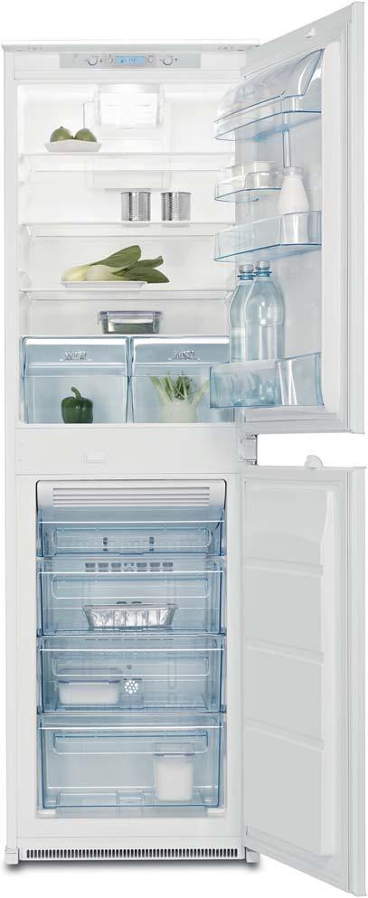 72 electrolux cooling electrolux cooling 73 ENN26800 50:50 total frost-free fridge freezer Fridge net capacity 162 litres (5.7 cu.