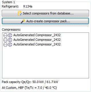 The auto-generated compressors are temporarily being added to the compressor database, and they are saved together with your project. 5.