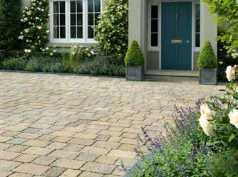The system provides a quicker more straight forward installation when compared to Natural Stone Setts whilst still preserving an impactful and superior finishing aesthetic.