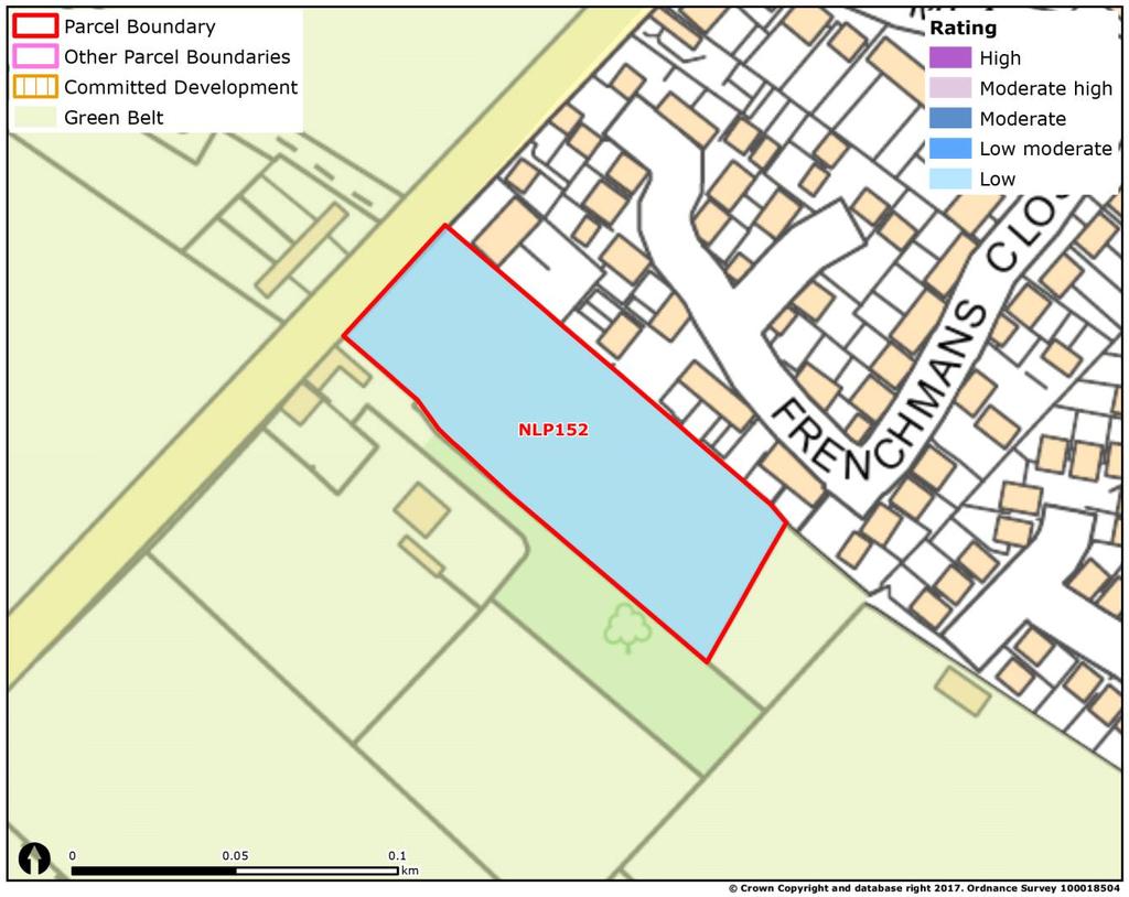 Site: NLP152 - Land to the south east of Leighton Rd Toddington Site size (ha): 0.