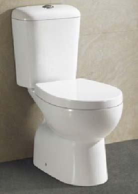 Code K-009S - Closed Coupled Toilet Suite 620x350x800mm S Trap: 140mm