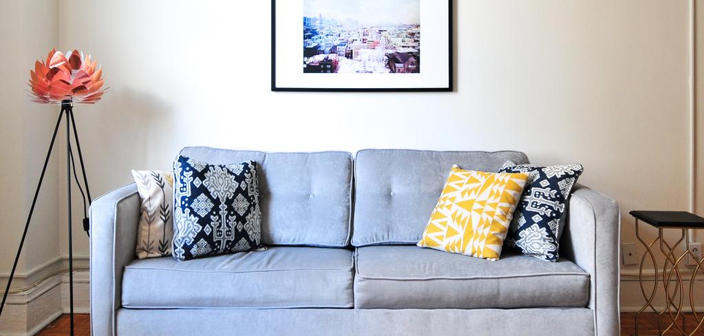 Neutral beige walls and spots of color in pillows can appeal to a wide range of buyers DIY STAGING If you decide to stage your home on your own, you can include things such as a new rug or a fresh
