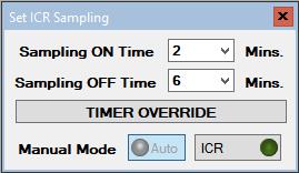 when a demand occurs WARNING: When switching to Manual Override mode, the Activation no longer responds to the Setpoint Control values (i.e. if a stage is on it will not turn off when the setpoint is reached.