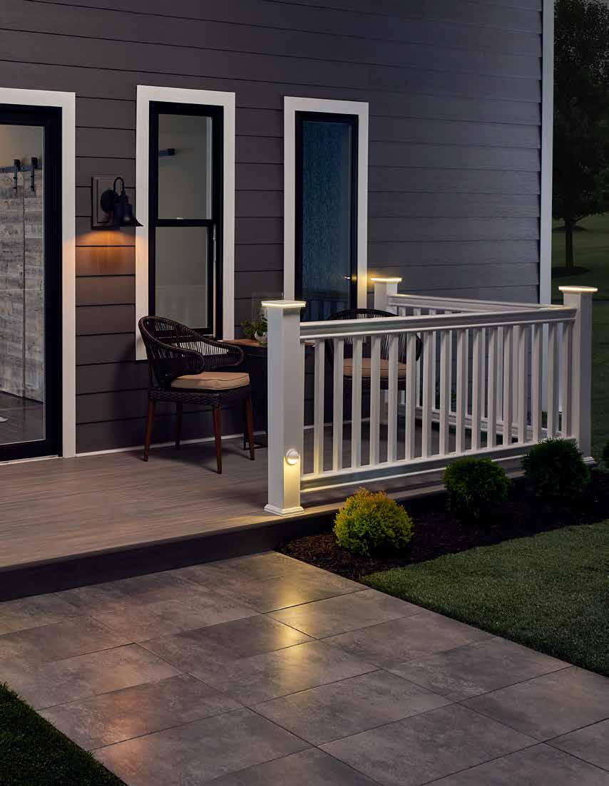 SUN GOES DOWN, SOPHISTICATION GOES UP. Extend the hours of your outdoor spaces.