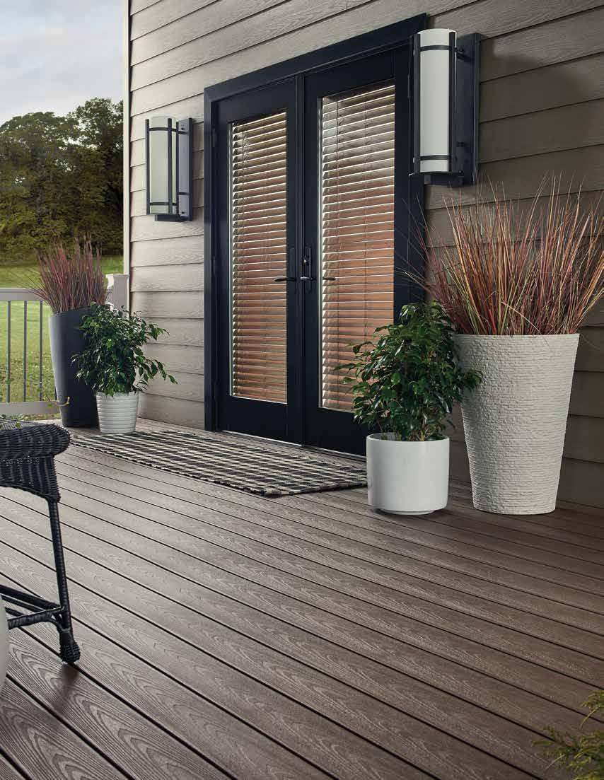 WOLF PERSPECTIVE DECKING FEATURES WOLF PERSPECTIVE: CAPTIVA PLUS Cedar Ridge Fiber Sequencing Technology creates industry-leading strength and