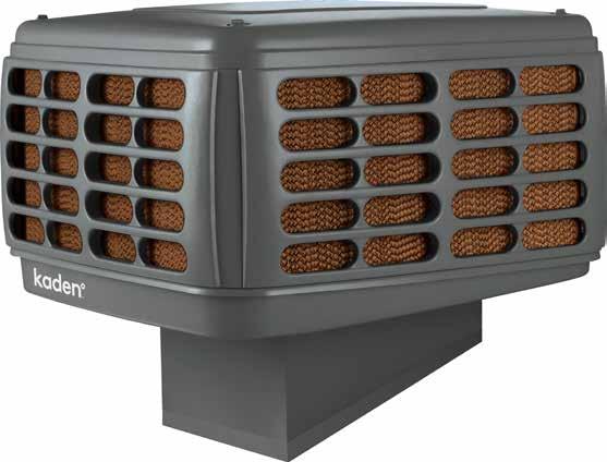 REPLACEMENT EVAPORATIVE COOLERS HEATERS Kaden Classic The Kaden Classic evaporative cooler has been developed for large airflow requirements and its stylish design is ideal for both new installations
