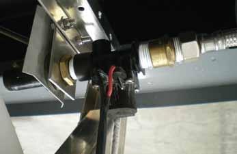 Apply thread tape to end of solenoid valve and float valve, screw solenoid to float. 4. Re-fit braided hose and brass fitting. NOTE! It will be necessary to bend float arm to avoid drain valve. 5.