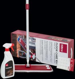 Convenient and ergonomic use with trigger controlled cleaner application The kit kit includes: Mop holder plate
