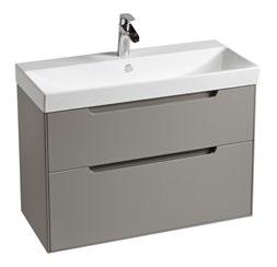 Unit monograph 600mm freestanding basin unit with leg set in white, with ceramic basin 1,118 p34 Tap