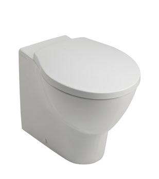50 680mm Basin & Pedestal W680mm x H830mm x D480mm basin LA9101 259 pedestal LA9104 146 Total 405 Wall Hung WC & Seat Supplied with