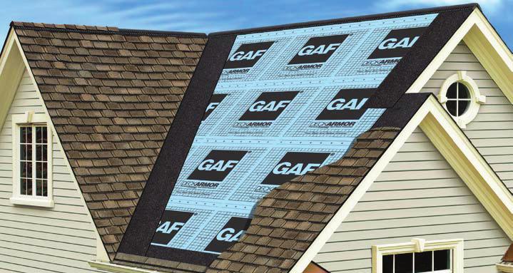- The Weather Stopper 3-Part Roof Protection Program Program Part 1: The GAF Roofing System Ridge Cap Shingles Shingles Leak Barrier Roof Deck Protection Cobra Attic Ventilation SHINGLES Starter