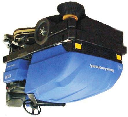 Battery Sweeper/Scrubber Operator's Manual READ THIS BOOK This book has important information for the use and safe operation of this machine.