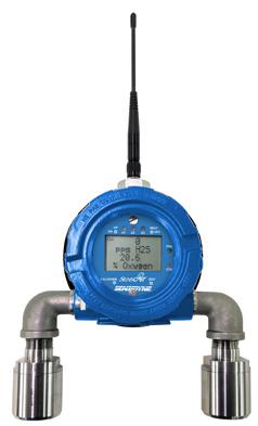 The SensCast gas monitoring system is a cutting edge wireless platform providing a complete solution for gas detection signal communication throughout a plant or facility.