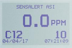 SensAlert ASI Graphic Display and Menu Main Display Sensor Data Review Main Menu System Configuration Menu Technical Specifications Sensors Gas Sensors:.