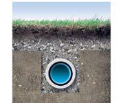 U C T I O N Drainage/Filtration Hydraulic works Waste disposal Drainage Pipes Drainage Trenches With permeable wrapped around the pipes, an effective and long lasting drainage system is