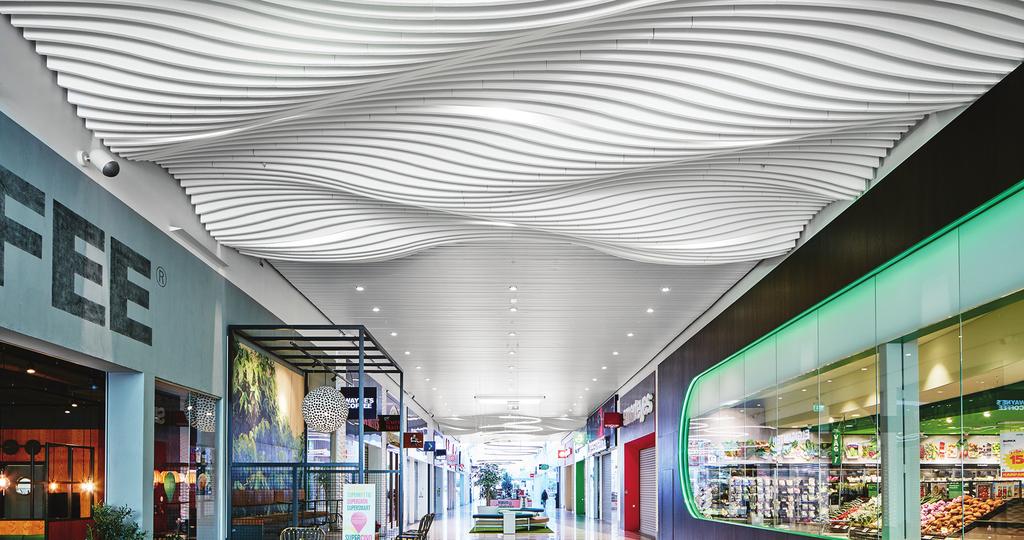 Ecophon Solo Baffle Wave Ecophon Solo Baffle Wave is an acoustic solutions, primarily when it is not possible to install wall-to-wall ceilings.