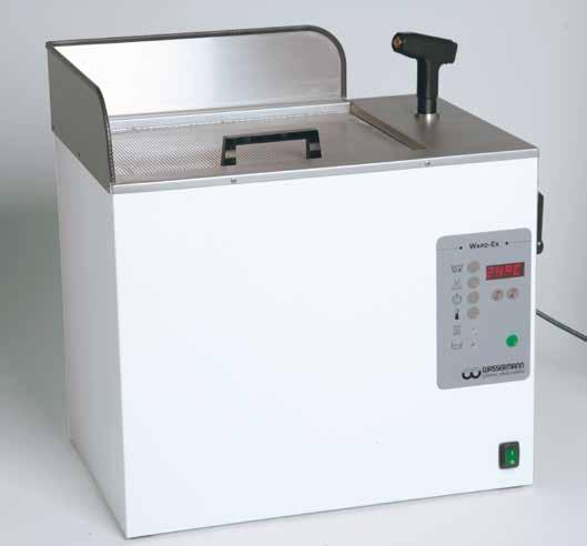 Combination Automat Wapo-Ex Boil Out and Polymerisation Unit Splash protection made of stainless steel The Wapo-Ex is the cost-effective solution for boil out or polymerisation.