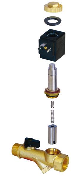 COMBO-D-LUX Chapter 8 COMBO-D-LUX Digitally time controlled condensate drain Also available in a FLUIDRAIN valve version The D-LUX feature is a digital timer setting applied on time controlled