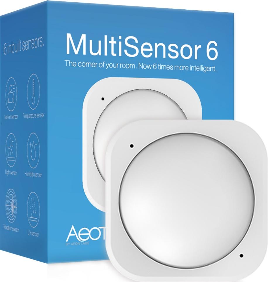 MultiSensor 6. Make your home really intelligent. One tiny device packed full of intelligence. A smart home is only truly smart when it s intelligent.