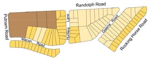 Montrose Baptist Area Locator Map Map 47: Montrose Baptist Area - Property Key 5.6.