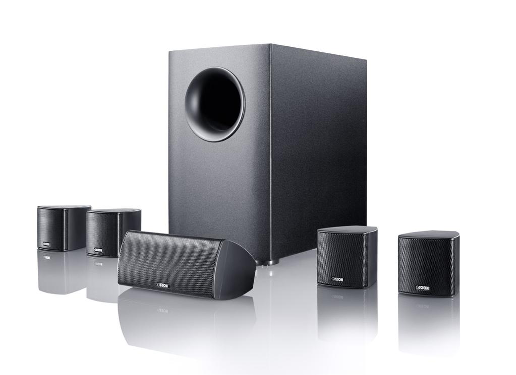 In the bass range of active subwoofers supports sonic events with a powerful bass foundation.